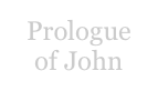 Prologue of John