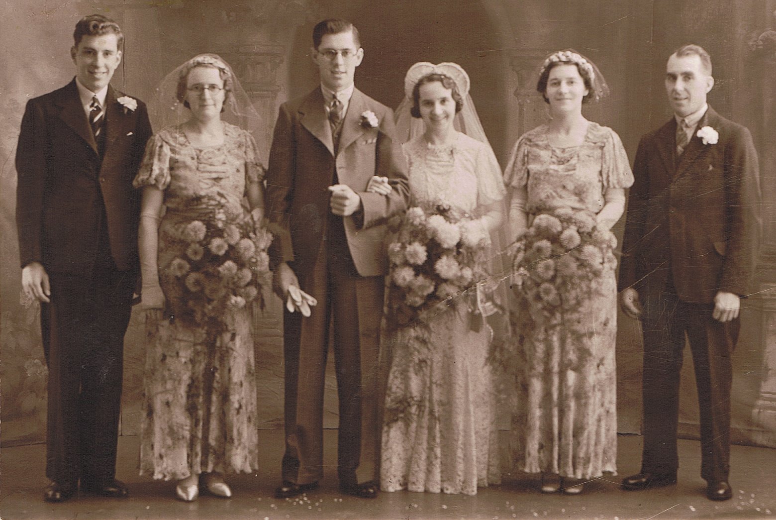 Wedding of Ralph’s brother Harold to Amy Freeman