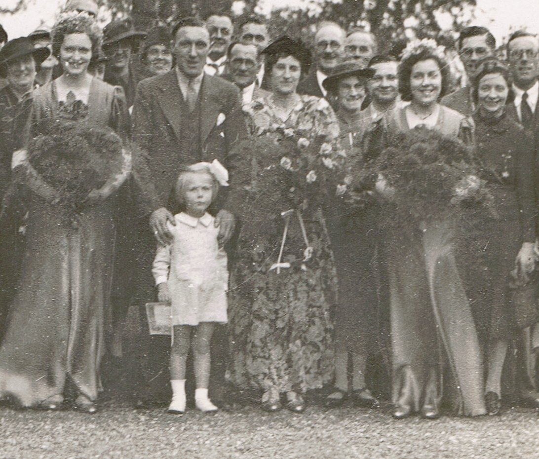 Wedding of Ralph’s sister Olive to Ray Parton