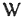 W-like symbol