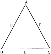 Equilateral triange ABC