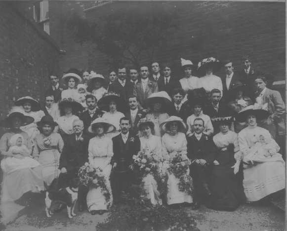 Old family photo - wedding of Sydney & Daisy?