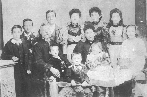 The family c. 1895