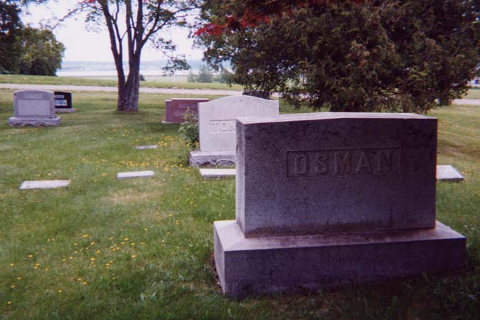 Osman / Tomkins graves