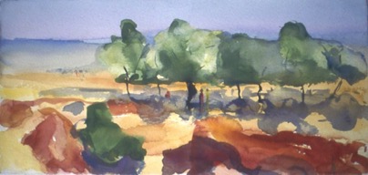 Orchard Rajastan, 
22"x14", Watercolour
SOLD