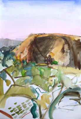 Alivari Hills,
11½"x16½", Watercolour Alivari Hills,
11½"x16½", Watercolour