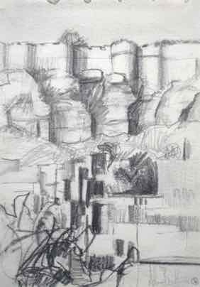 Fort Jodhpur,
6"x8", Graphite Fort Jodhpur,
6"x8", Graphite