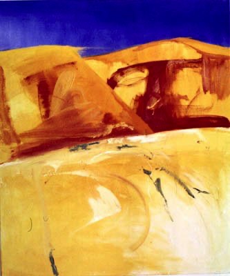 Sand dune sea, 3'x3'6", Oil
SOLD