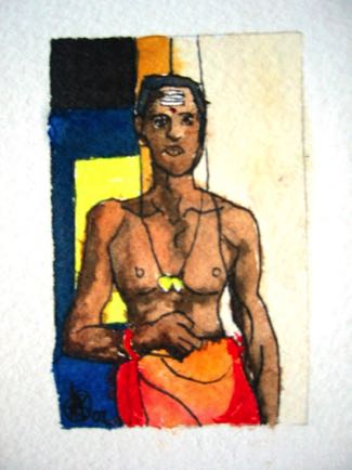 Brahmin,
2"x3", Watercolour
SOLD Brahmin,
2"x3", Watercolour
SOLD