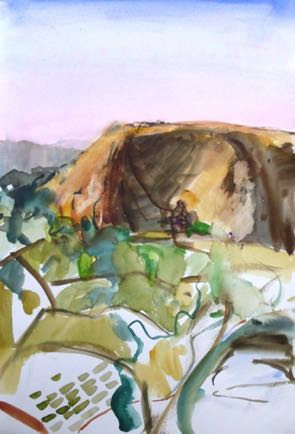 Alivari Hills,
11½"x16½", Watercolour Alivari Hills,
11½"x16½", Watercolour