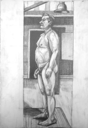 Standing Man,
11½”x16½”, Graphite Standing Man,
11½”x16½”, Graphite