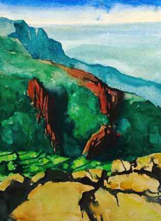 Western Ghats, 11½”x16½”, Watercolour
SOLD Western Ghats, 11½”x16½”, Watercolour
SOLD