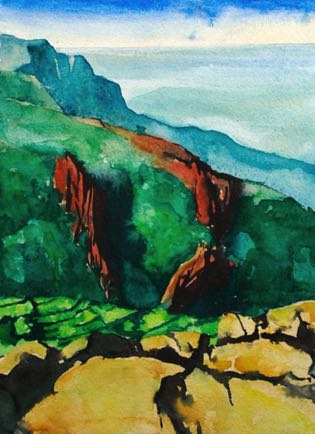 Western Ghats, 11½”x16½”, Watercolour
SOLD Western Ghats, 11½”x16½”, Watercolour
SOLD