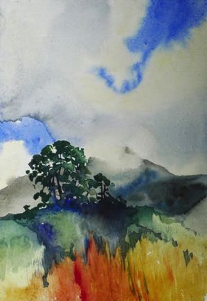 Hill Country
 8”x11” Watercolour
SOLD