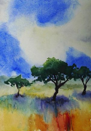 Cropped Trees
8”x11” Watercolour
SOLD