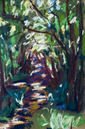 Ruffec, Forest
23 x 31 cm, Pastel on Paper
