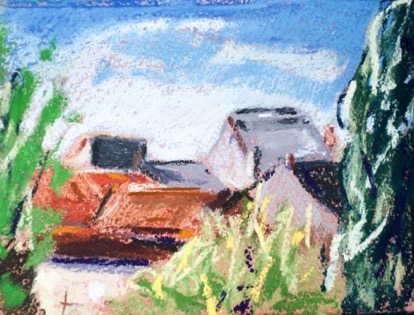 Ruffec
19 x 14 cm, Pastel on Paper