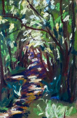 Ruffec, Forest
23 x 31 cm, Pastel on Paper Ruffec, Forest
23 x 31 cm, Pastel on Paper