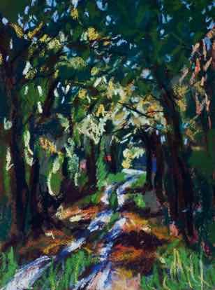 Ruffec, Forest
29 x 38 cm, Pastel on Paper Ruffec, Forest
29 x 38 cm, Pastel on Paper
