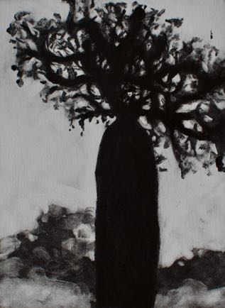 Baobab Tree I
7"x 9 1/2", Mono-Print