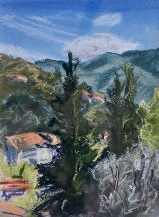Lamalou-les-Bains, Languedoc
Pastel on Paper, 2023, 23cm x 31cm Lamalou-les-Bains, Languedoc
Pastel on Paper, 2023, 23cm x 31cm