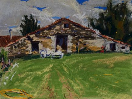 Ancient Barn
31cm x41cm, Pastel on Paper