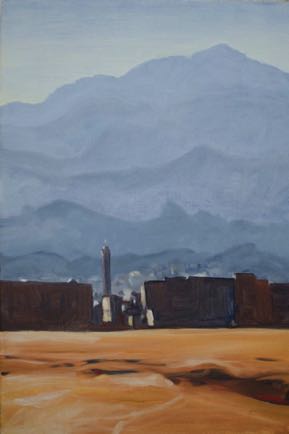 Aqaba early morning, 
Oil on Linen, 
46cm x 30cm
SOLD