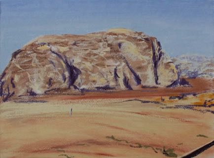 Lion Rock,
pastel on paper, 28cm x 37cm
SOLD