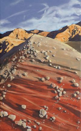 Storm gathering over the copper mines, Oil on Linen, 2014
65m x 40cm
SOLD
Storm gathering over the copper mines, Oil on Linen, 2014
65m x 40cm
SOLD