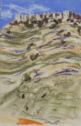 Top of the Rift Valley,
Pastel on Paper 2014
28m x 18cm Top of the Rift Valley,
Pastel on Paper 2014
28m x 18cm