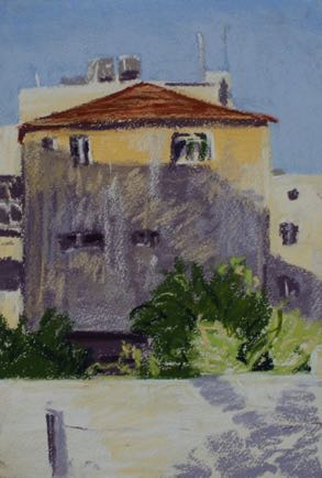 Aqaba Fire Station,
pastel on paper, 18cm x 28cm
SOLD Aqaba Fire Station,
pastel on paper, 18cm x 28cm
SOLD