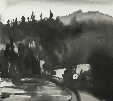 Ink on Paper,
27cm x 24cm Ink on Paper,
27cm x 24cm