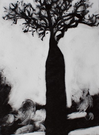 Baobab Tree II
7"x 9 1/2", Mono-Print