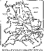 Map of Roman roads in Britain