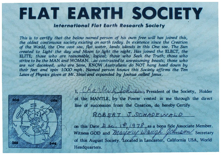 flat earth society headquarters