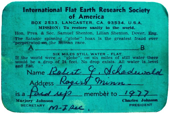 international flat earth research society