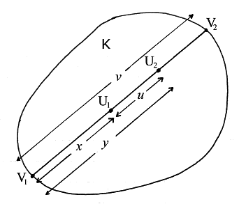 Notation for distances defined by two random points