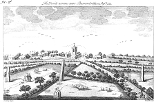 The Devil’s Arrows, drawn by William Stukeley in 1722