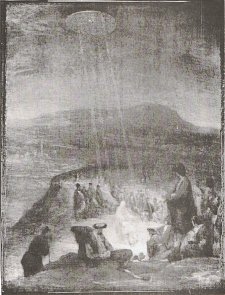 The baptism of Christ, link to Journal of Geomancy