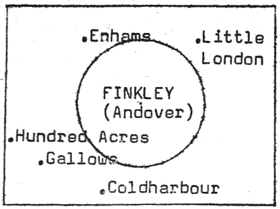 Coldharbour and other sites near Finkley