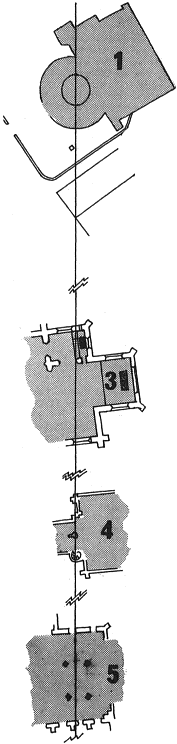 Plans of churches on the ley: part 1