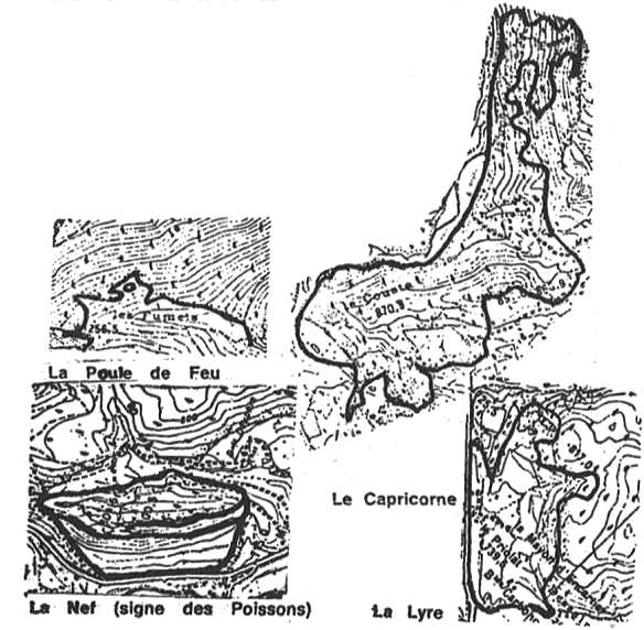 Capricorn and other images from the Verdon terrestrial zodiac