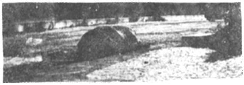 Photo of stone in car park at Stansted, Essex