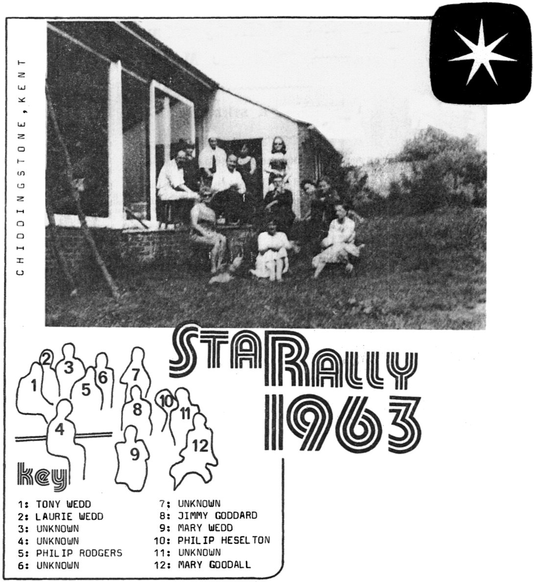 Star Rally at Chiddingstone, Kent, in 1963