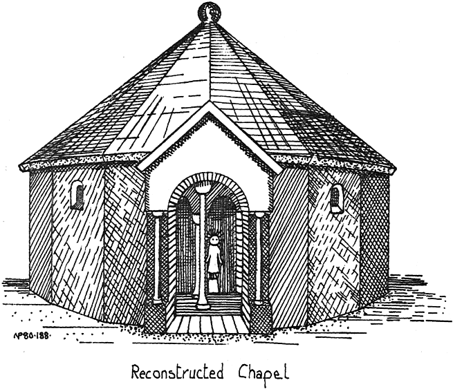Reconstruction of the chapel as it was