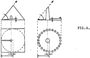 Pyramid dimensions from an obelisk with surrounding stones