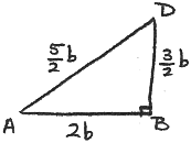 Triangle from one edge and two diagonals of the King's Chamber