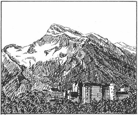 Eykt marks in Austria: range of peaks on the Untersberg