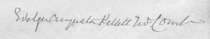signature on document